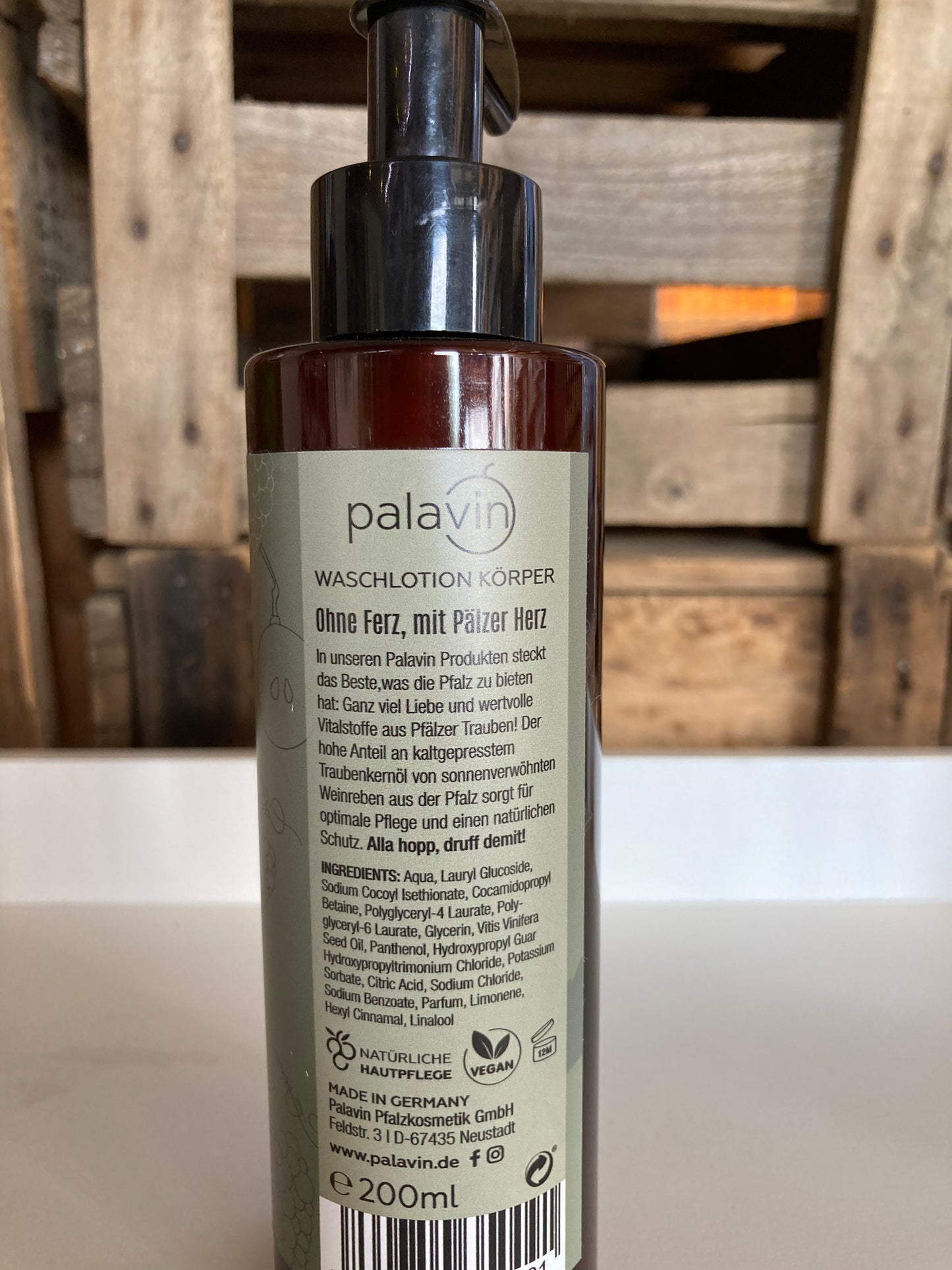 Palavin Waschlotion 'Was'n Wäscher', 200ml