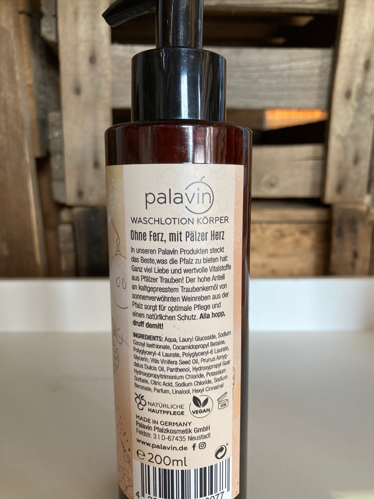 Palavin Waschlotion 'Fer die Schänscht', 200ml