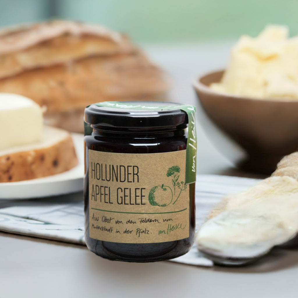 Holunder Apfel Gelee aus der Pfalz: Fruchtgenuss, Eigenanbau | von He