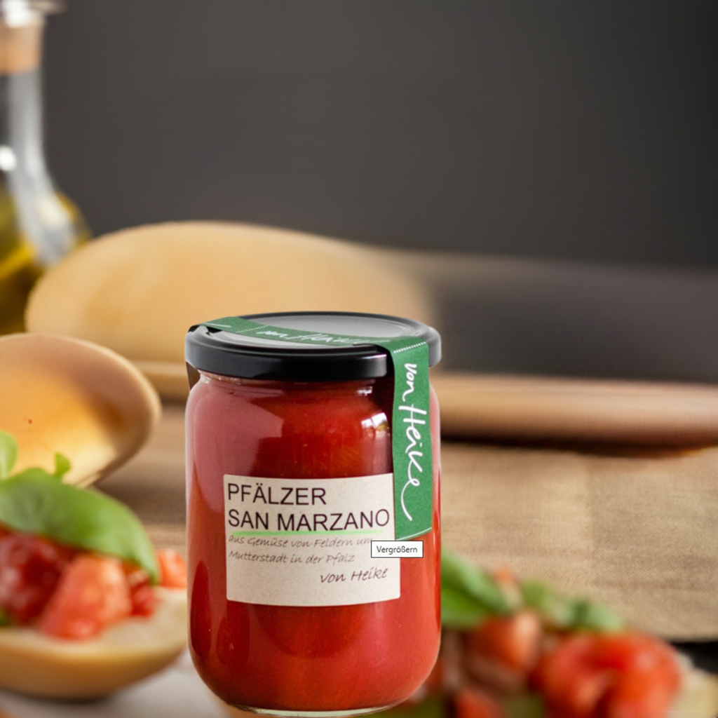 Pfälzer Tomaten: San Marzano, natürlich vegan | von Heike