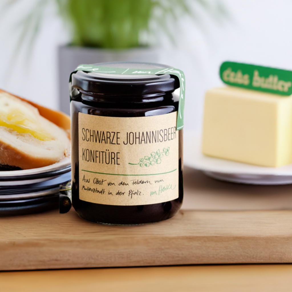 Schwarzer Johannisbeer Aufstrich aus der Pfalz: Fruchtiger Genuss | von Heike