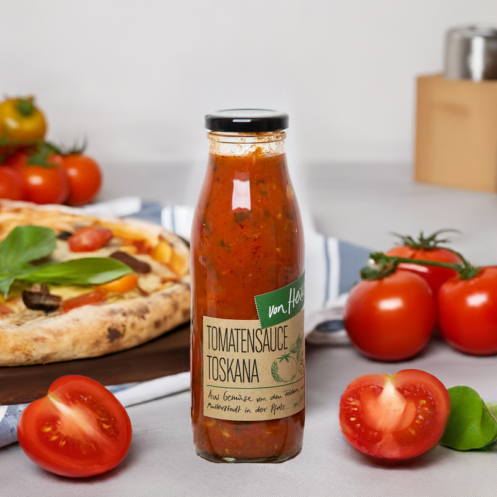 Toskana Sauce: Tomaten aus Eigenanbau, Natur | von Heike