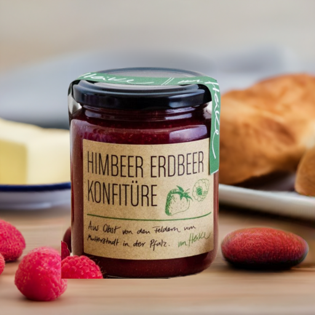 Pfälzer Himbeer Erdbeer Aufstrich, Früchte aus Eigenanbau | von Heike