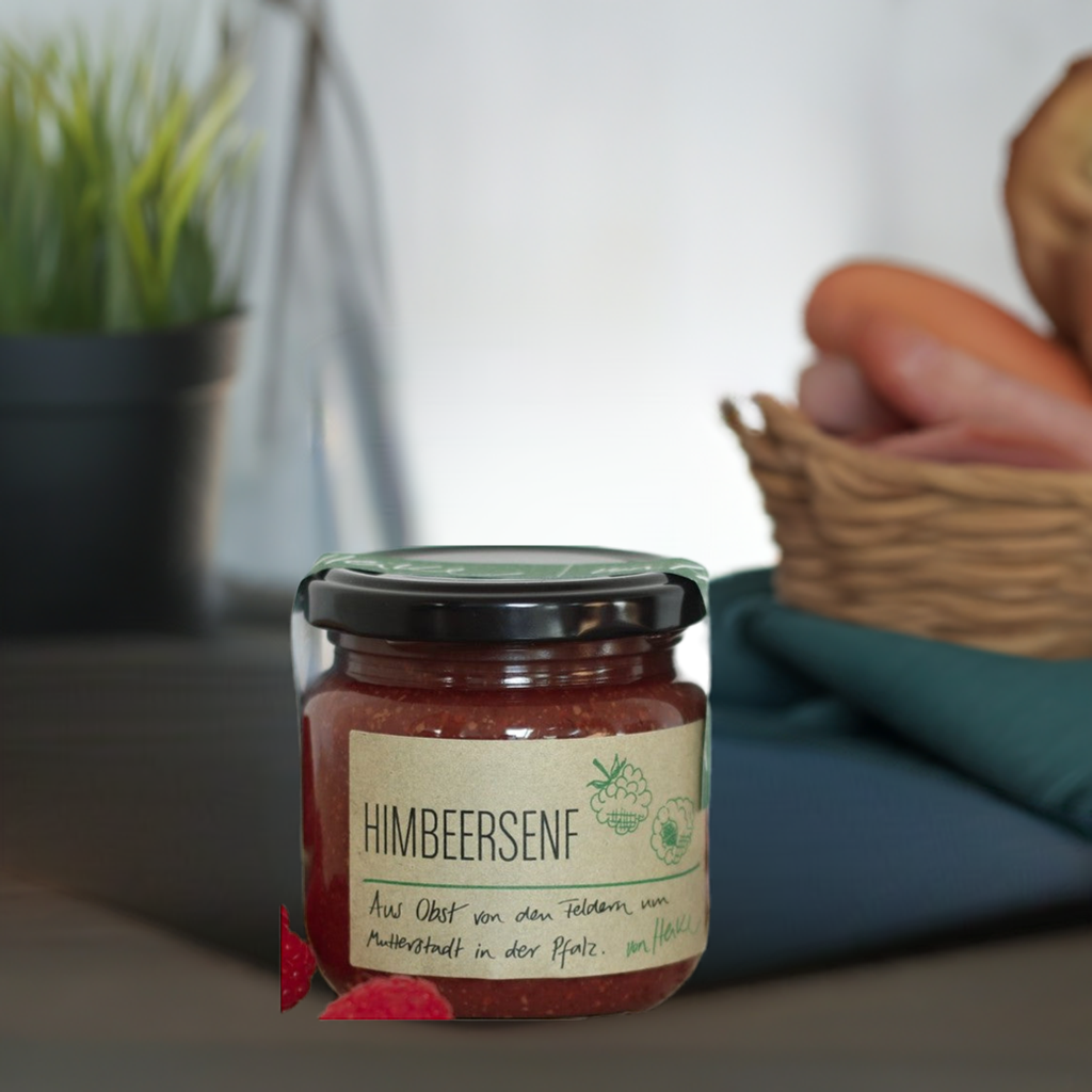Himbeer Senf : Himbeeren, Natürlich | von Heike