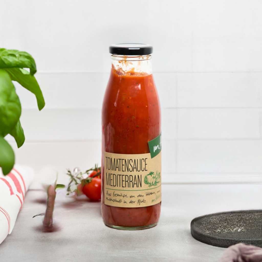 Tomatensauce Mediterran: Frische Zutaten | von Heike