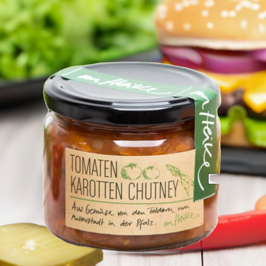 Veganes Chutney: Tomaten & Karotten aus der Pfalz | von Heike