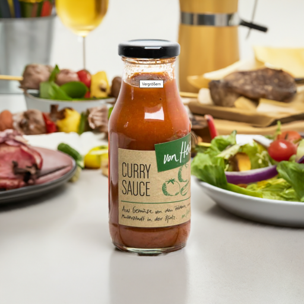 Curry Sauce: Tomate & Apfelmus-Kick | von Heike