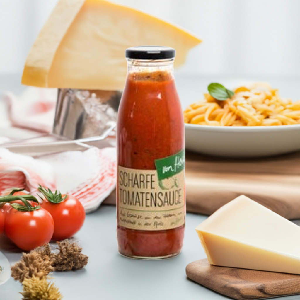 Scharfe Tomatensauce: Intensiv & Natürlich | von Heike