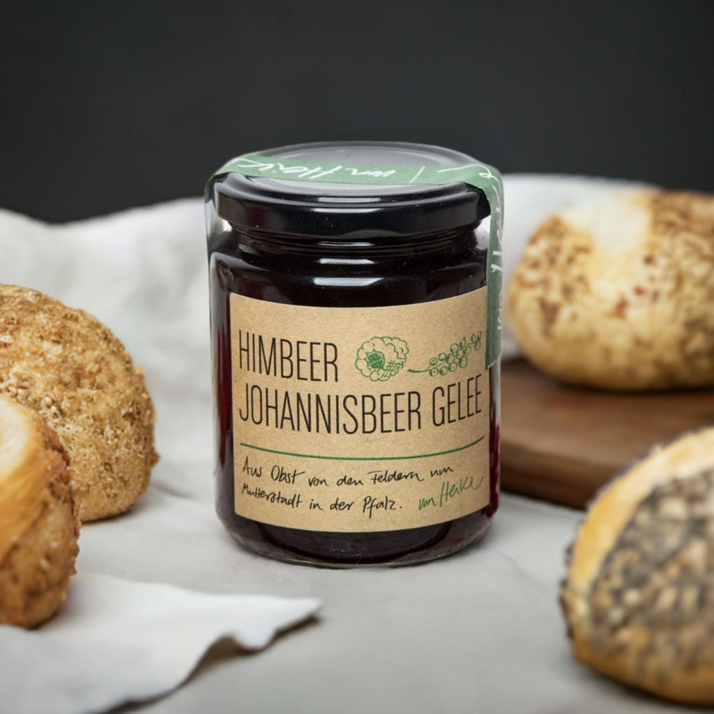 Himbeer Johannisbeer aus der Pfalz : Gelee, süß-säuerlich | von Heike