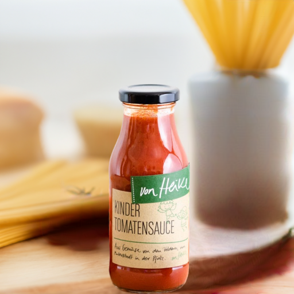 Kinder Tomatensauce (480ml) : Ohne Zuckerzusatz, natürlich süß | von Heike