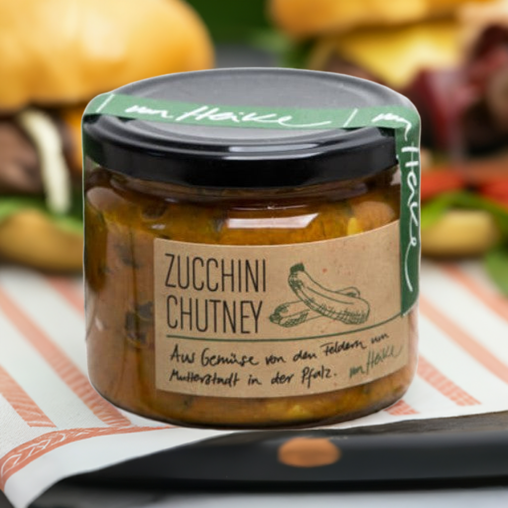 Hausgemachtes Zucchini Chutney aus der Pfalz | von Heike