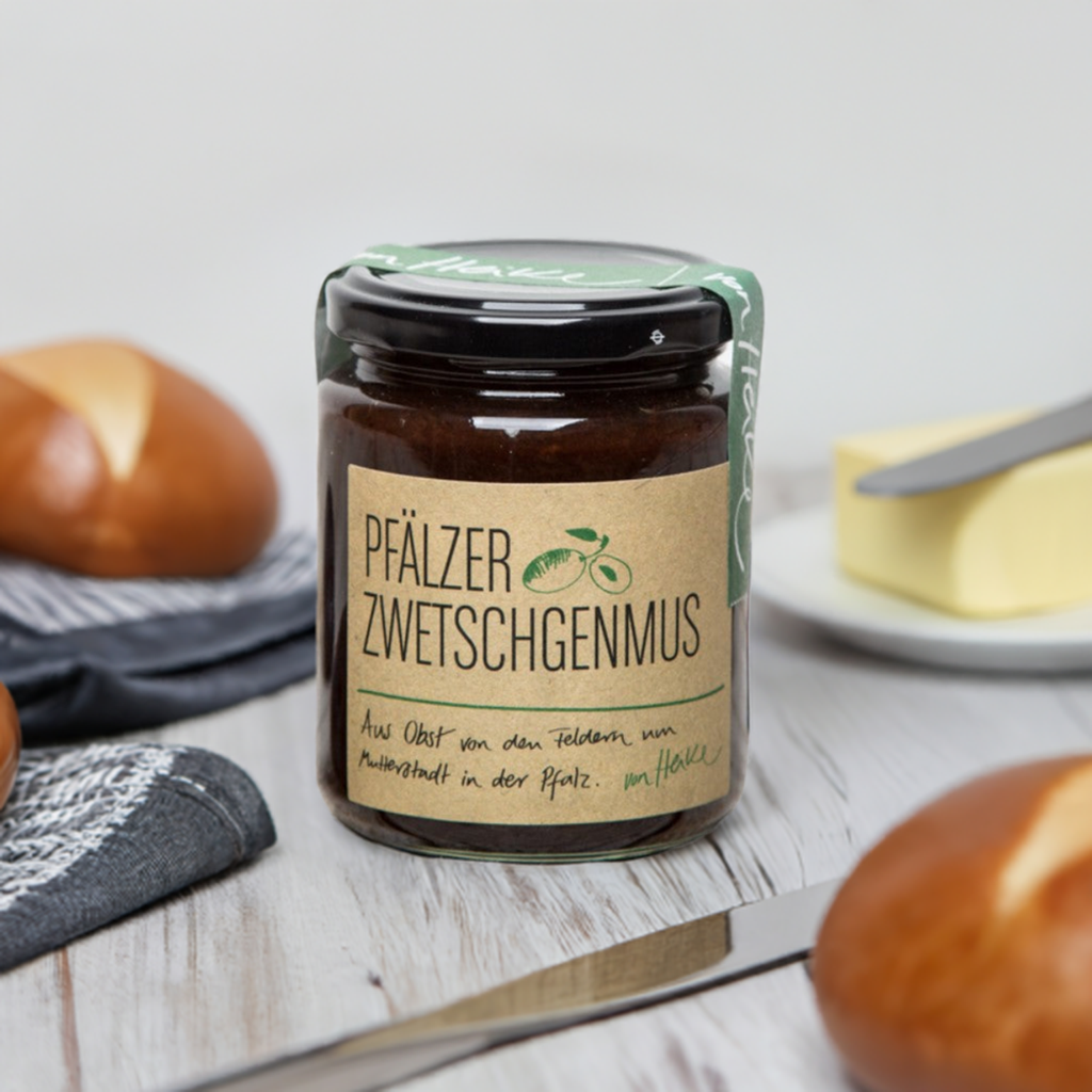 Pfälzer Zwetschgenmus: 89% Frucht, vegan | von Heike