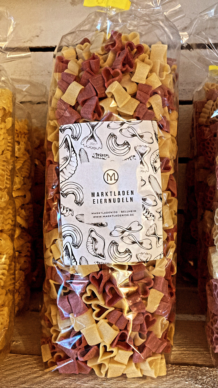 Herznudeln – Liebevolle Pasta