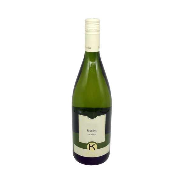 Riesling trocken vom Weingut Krebs in Weingarten/Pfalz