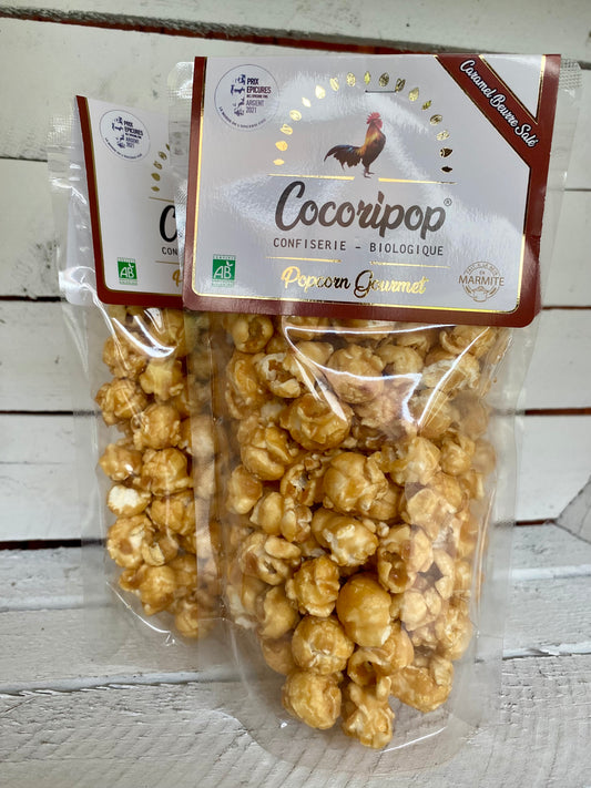 Karamell-Popcorn mit gesalzener Butter - Süß-salziger Genuss