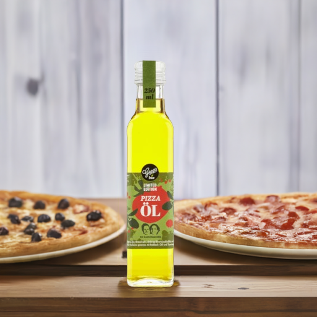 Pizza-Öl: Knoblauch, Chili & Thymian | Gepp's