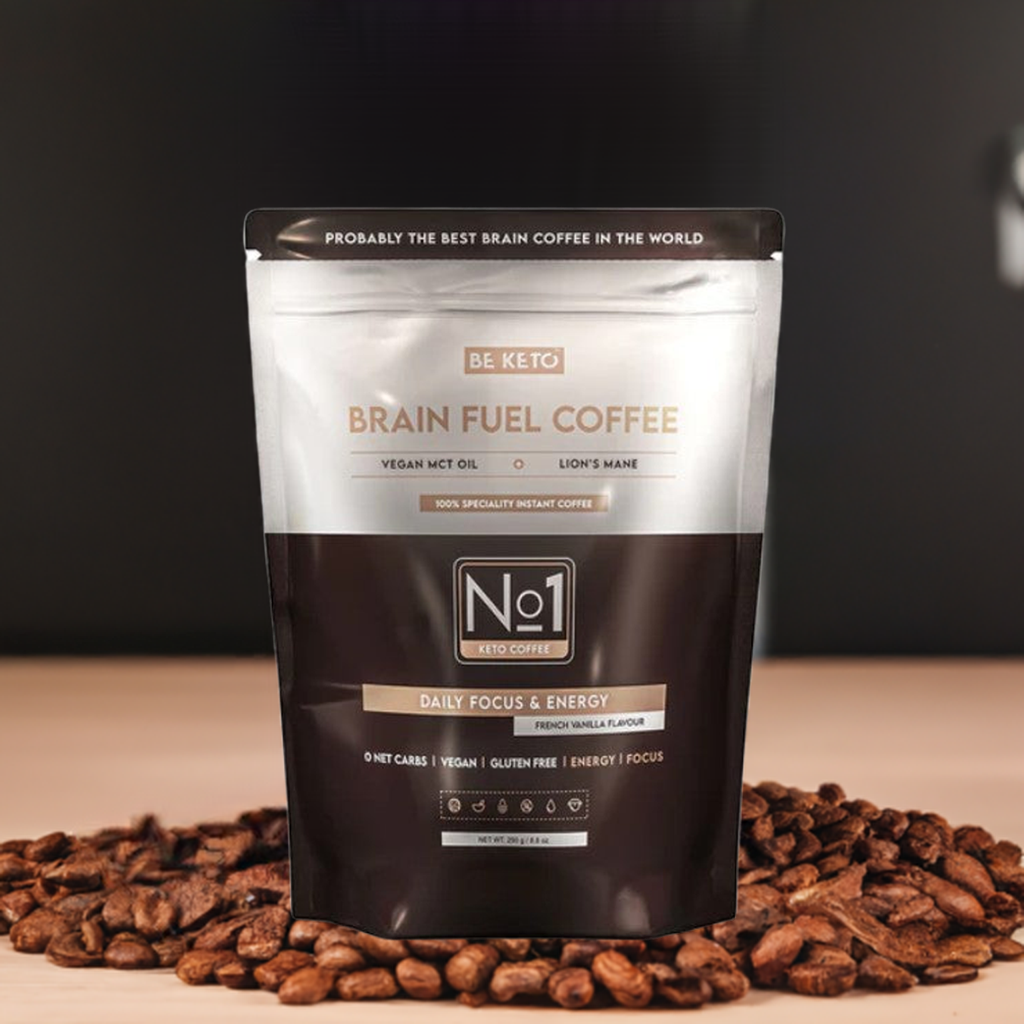 BeKeto Kaffee: Fokus & Energie. Mit Lion's Mane & MCT-Öl | Simply Keto