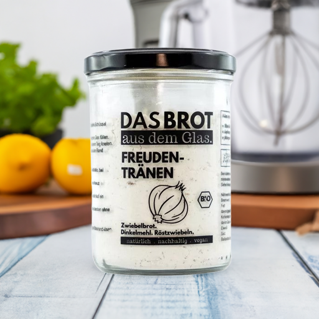 Zwiebelbrot backen im Glas: Bio & Nachhaltig | Brotstoff