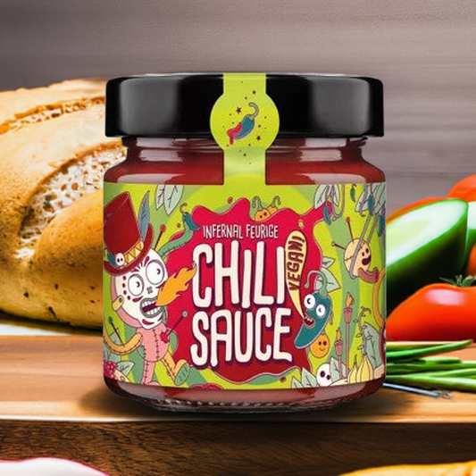 Vegane Chili-Sauce: Scharf & lecker |  The Vegan Saucery
