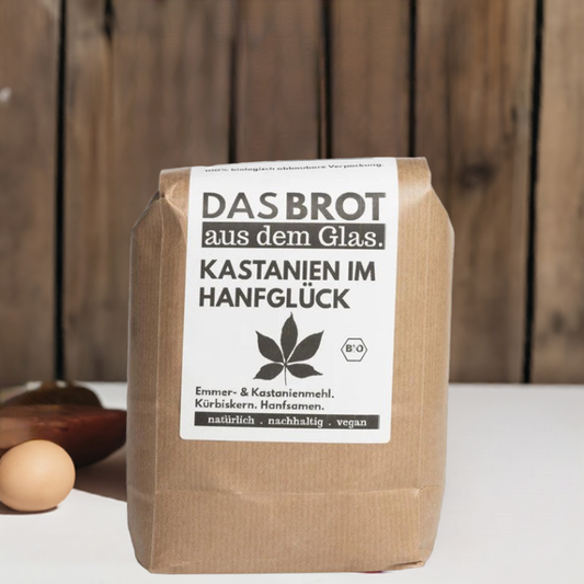 Nachfüllpack: Kastanien-Hanf Brot: Bio & Vegan | Brotstoff