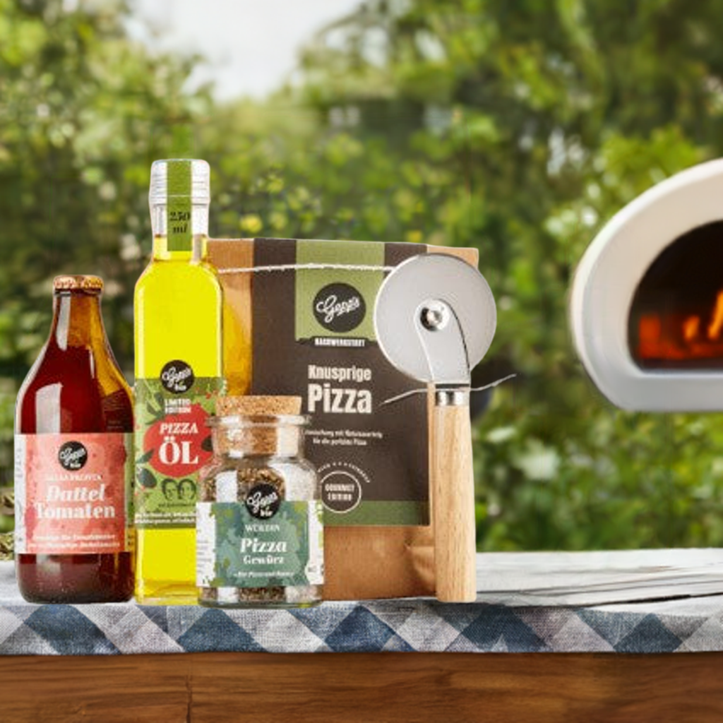 Pizza-Set: Backmischung, Sugo, Öl & Gewürz für perfekte Pizza | Gepp's
