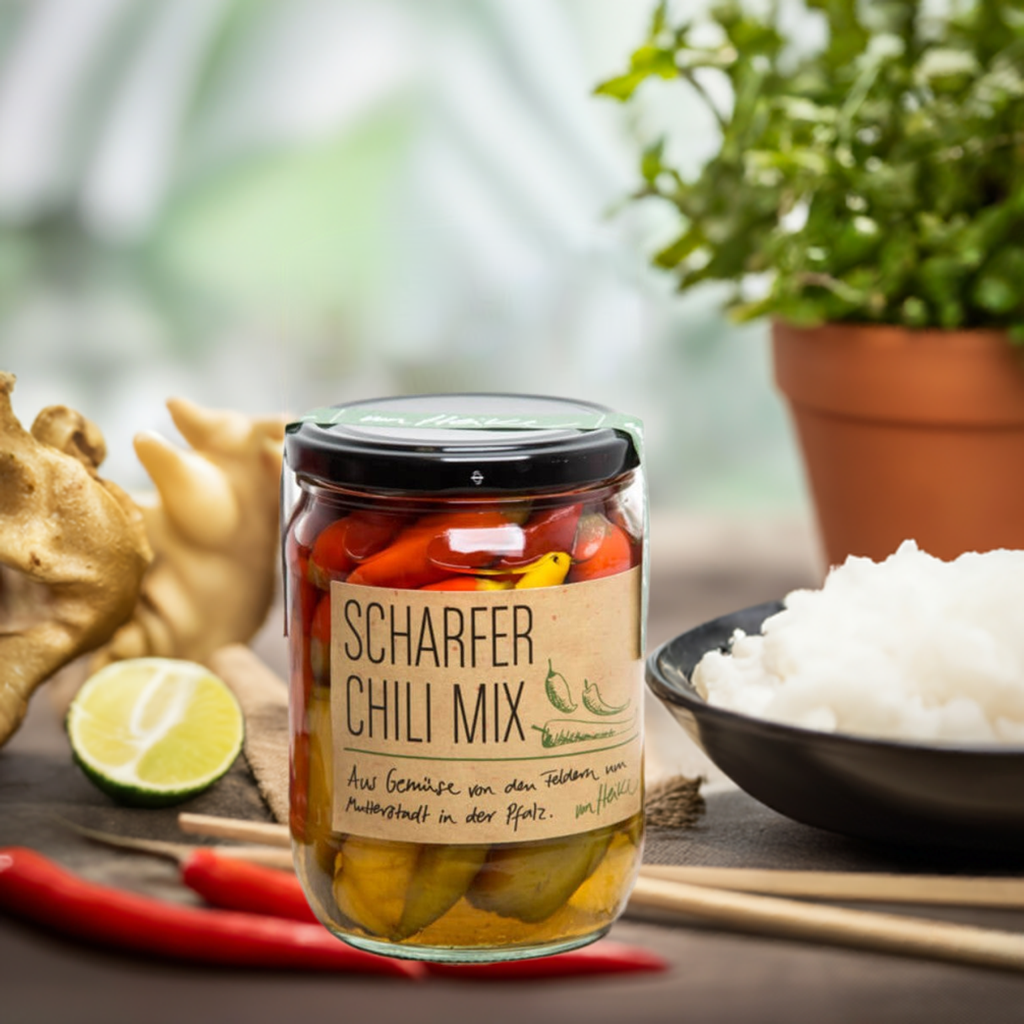 Chili Mix: Schärfegrad 8-10, Pfälzer Anbau | von Heike