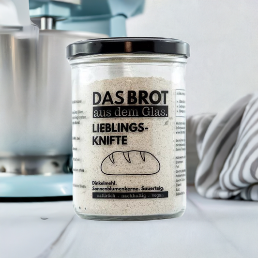 Dinkelbrot im Glas: "Knifte" backen | Brotstoff