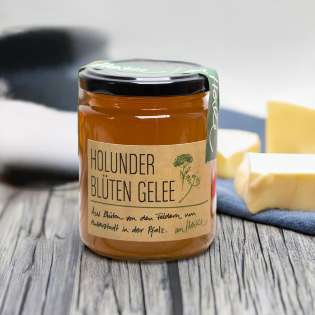 Holunderblüten Gelee aus der Pfalz: Natürlich, Holunderblüten | von Heike