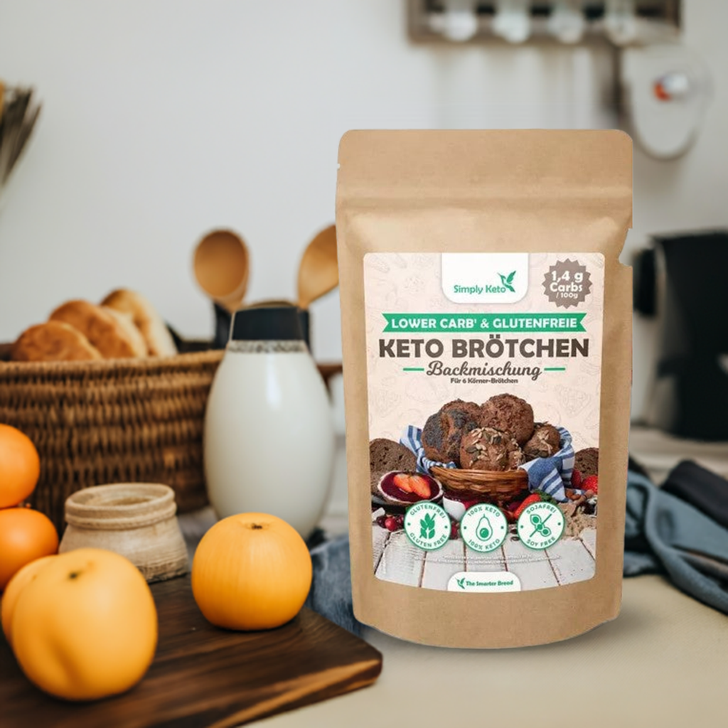 Backmischung: Keto Brötchen einfach backen | Simply Keto