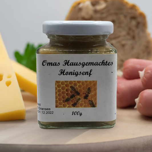 Regionaler Honig-Senf: Schonend & handgefertigt | Omas Hausgemachtes
