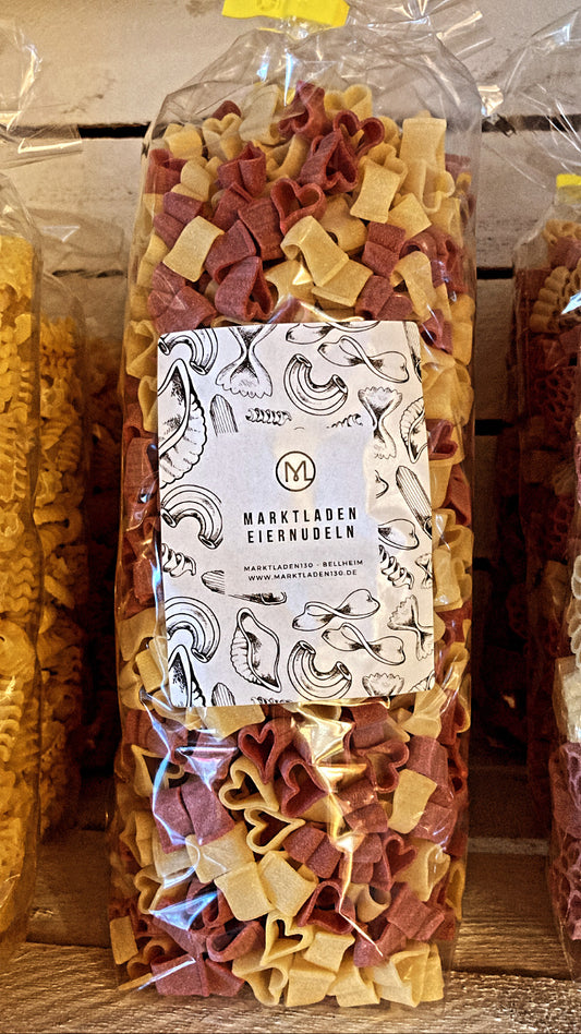 Herznudeln – Liebevolle Pasta