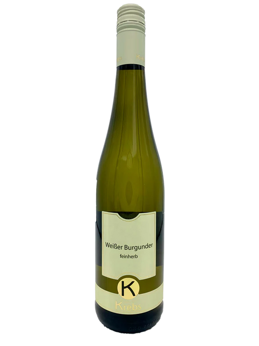 Weißer Burgunder feinherb vom Weingut Krebs in Weingarten/Pfalz